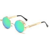 Unisex 'Bob Marley' Round Circle Sunglasses Astroshadez-ASTROSHADEZ.COM-Golden Green-ASTROSHADEZ.COM