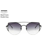 Womens 'Citrus' Cat Eye Metal Frame Sunglasses Astroshadez-ASTROSHADEZ.COM-Gradient-ASTROSHADEZ.COM