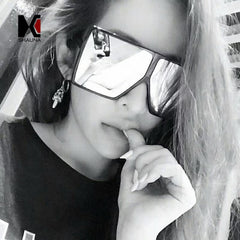 Womens 'Damnnn' X-Large Square Sunglasses-ASTROSHADEZ.COM-ASTROSHADEZ.COM