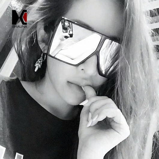Womens 'Damnnn' X-Large Square Sunglasses-ASTROSHADEZ.COM-ASTROSHADEZ.COM
