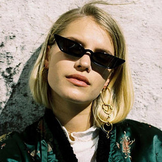 Unisex 'Venice' Vintage Retro Skinny Sunglasses Astroshadez-ASTROSHADEZ.COM-ASTROSHADEZ.COM