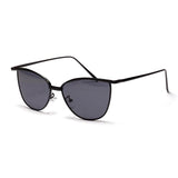Womens 'Kylie Jenner' Cat Eye Metal Sunglasses Astroshadez-ASTROSHADEZ.COM-Black-ASTROSHADEZ.COM