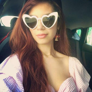 Unisex 'Lover' Large Heart Shaped Sunglasses Astroshadez-ASTROSHADEZ.COM-ASTROSHADEZ.COM