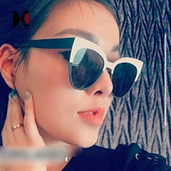 Womens 'Smile' Cat Eye 2 Color Sunglasses Astroshadez-ASTROSHADEZ.COM-ASTROSHADEZ.COM