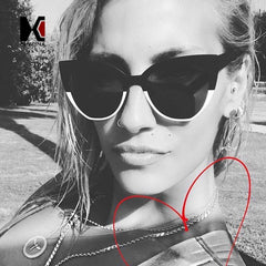 Womens 'Smile' Cat Eye 2 Color Sunglasses Astroshadez-ASTROSHADEZ.COM-ASTROSHADEZ.COM
