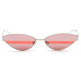 Womens 'Ninja' Small Sharp Sunglasses Astroshadez-ASTROSHADEZ.COM-Red Stripe-ASTROSHADEZ.COM