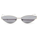Womens 'Ninja' Small Sharp Sunglasses Astroshadez-ASTROSHADEZ.COM-Grey Stripe-ASTROSHADEZ.COM