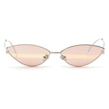 Womens 'Ninja' Small Sharp Sunglasses Astroshadez-ASTROSHADEZ.COM-Orange Stripe-ASTROSHADEZ.COM