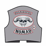 OUTLAW DOOMRIDERS MC CREW BIKE IRON PATCHES PATCH SET-ASTROSHADEZ.COM-ASTROSHADEZ.COM