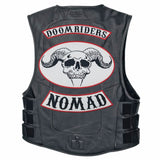 OUTLAW DOOMRIDERS MC CREW BIKE IRON PATCHES PATCH SET-ASTROSHADEZ.COM-ASTROSHADEZ.COM