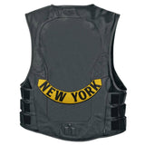 New York Yellow MC Biker Patch Set Iron On Vest Jacket Rocker Hells-ASTROSHADEZ.COM-ASTROSHADEZ.COM