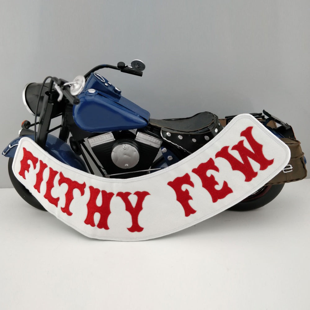 FILTHY FEW HA Angels MC Biker Patch Set Iron On Vest Jacket Rocker