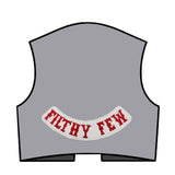 FILTHY FEW HA Angels MC Biker Patch Set Iron On Vest Jacket Rocker-MC Patch Store-ASTROSHADEZ.COM