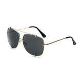 Womens 'Jennifer Lopez' Aviator Sunglasses Astroshadez-ASTROSHADEZ.COM-Gold Frame Black-ASTROSHADEZ.COM