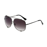 Womens 'Jennifer Lopez' Aviator Sunglasses Astroshadez-ASTROSHADEZ.COM-Gun Frame Grey-ASTROSHADEZ.COM