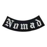 NOMAD Outlaw MC Biker Patch Set Iron On Vest Jacket Rocker Hells-ASTROSHADEZ.COM-ASTROSHADEZ.COM