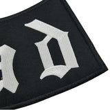 NOMAD Outlaw MC Biker Patch Set Iron On Vest Jacket Rocker Hells-ASTROSHADEZ.COM-ASTROSHADEZ.COM