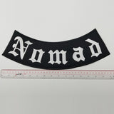 NOMAD Outlaw MC Biker Patch Set Iron On Vest Jacket Rocker Hells-ASTROSHADEZ.COM-ASTROSHADEZ.COM