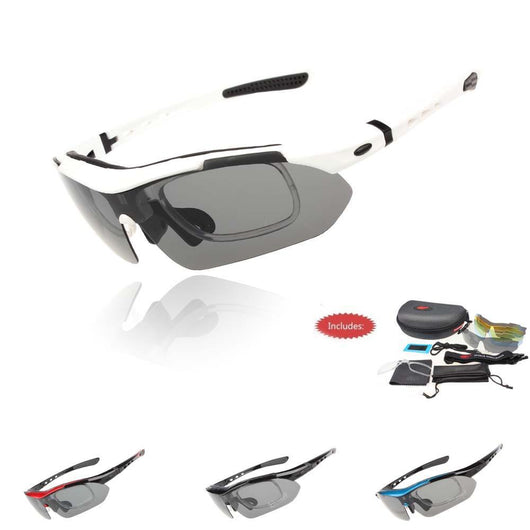 5 LENSES Polarized Cycling Bike Fishing Sunglasses Glasses-ASTROSHADEZ.COM-ASTROSHADEZ.COM