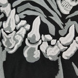 Sons Reaper Grey Skull Devil Embroidered Patch Jacket Motorcycle Biker 30cm-ASTROSHADEZ.COM-ASTROSHADEZ.COM