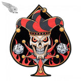 The Joker Clown Spades Patch Motorcycle Biker Patch Set Iron on Vest Jacket-ASTROSHADEZ.COM-ASTROSHADEZ.COM