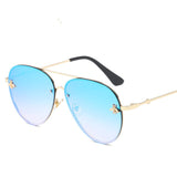 Womens 'Laguna' Aviator Sunglasses Astroshadez