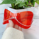 Celebrity 'Kim K' Y2K Large Futuristic Big Bug Eye Sunglasses Astroshadez