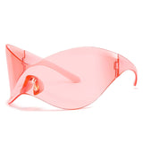 Celebrity 'Kim K' Y2K Large Futuristic Big Bug Eye Sunglasses Astroshadez