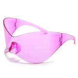 Celebrity 'Kim K' Y2K Large Futuristic Big Bug Eye Sunglasses Astroshadez