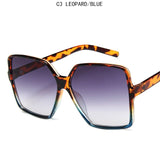 Women 'Cameo' Large Square Sunglasses Astroshadez