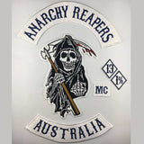 California Motorcycle Club Patch Set-Patches-ASTROSHADEZ.COM-anarchy reaper-ASTROSHADEZ.COM