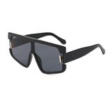 Womens 'Kiwi' Big Frame Flat Sunglasses
