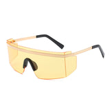 Mens 'Tyga' Large Shielded Futuristic Sunglasses Astroshadez