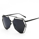 Womens 'Paradise' Hexagon Shaped Sunglasses Astroshadez