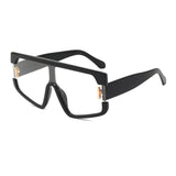 Womens 'Kiwi' Big Frame Flat Sunglasses
