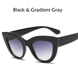Womens 'Hazel' Cat Eye Sunglasses Astroshadez-ASTROSHADEZ.COM-Bdoublegray-ASTROSHADEZ.COM