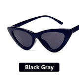 Womens 'Clara' Triangle Shaped Sunglasses-ASTROSHADEZ.COM-Black-ASTROSHADEZ.COM