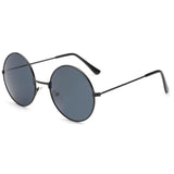 Unisex 'Pluto' Round Tea Sunglasses Astroshadez-ASTROSHADEZ.COM-Black-ASTROSHADEZ.COM