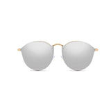 Womens 'Kourtney K' Rimless Sunglasses Astroshadez-ASTROSHADEZ.COM-Silver-ASTROSHADEZ.COM
