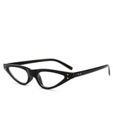 Unisex 'Brat' Triangle Shaped Sunglasses Astroshadez-ASTROSHADEZ.COM-Clear-ASTROSHADEZ.COM