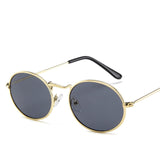 Unisex 'Misfit' Oval Round Sunglasses Astroshadez-ASTROSHADEZ.COM-Gray-ASTROSHADEZ.COM