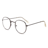 Unisex 'Mona Lisa' Round Sunglasses Astroshadez-ASTROSHADEZ.COM-Gun Clear-ASTROSHADEZ.COM
