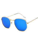 Unisex 'Polygon' Sunglasses Astroshadez-ASTROSHADEZ.COM-MercuryBlue-ASTROSHADEZ.COM