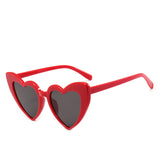 Unisex 'In Love' Heart Frame Shaped Sunglasses Astroshadez-ASTROSHADEZ.COM-Rgray-ASTROSHADEZ.COM
