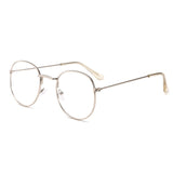 Unisex 'Mona Lisa' Round Sunglasses Astroshadez-ASTROSHADEZ.COM-Silver Clear-ASTROSHADEZ.COM