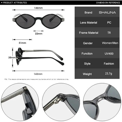 SHAUNA vintage polygon cat-eye sunglasses with black frame, dark gray lenses, riveted temples – UV400 – Astroshadez