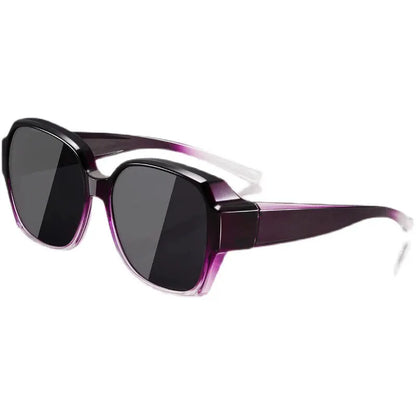 Aurelius Red Translucent Polarized Sunglasses Astroshadez by ASTROSHADEZ.COM