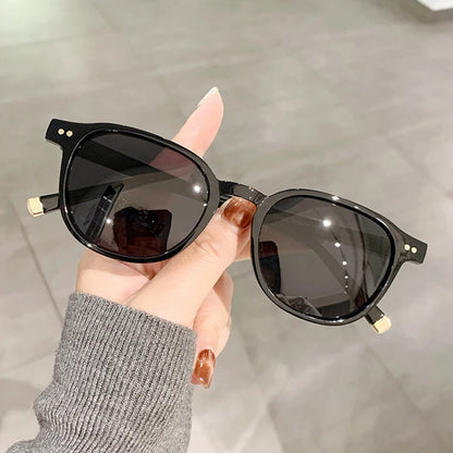 Solene Black Polarized Round Sunglasses Astroshadez by ASTROSHADEZ.COM