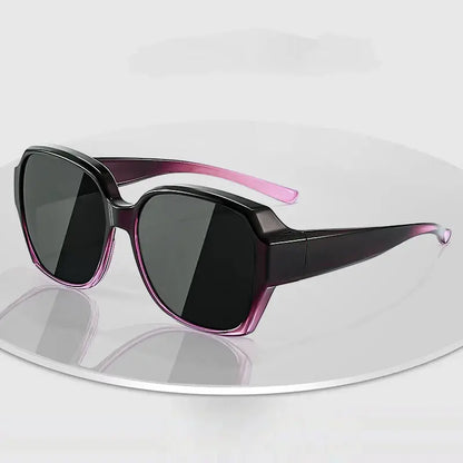 Aurelius Red Translucent Polarized Sunglasses Astroshadez by ASTROSHADEZ.COM