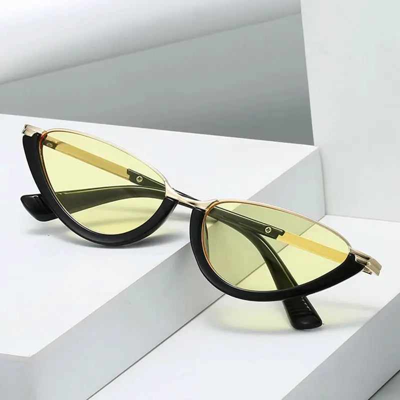 Valora Burgundy Cat Eye UV400 Sunglasses Astroshadez by ASTROSHADEZ.COM